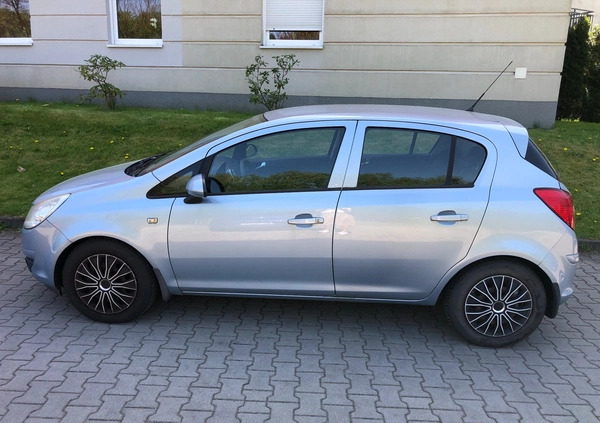 Opel Corsa cena 16500 przebieg: 121500, rok produkcji 2009 z Katowice małe 79